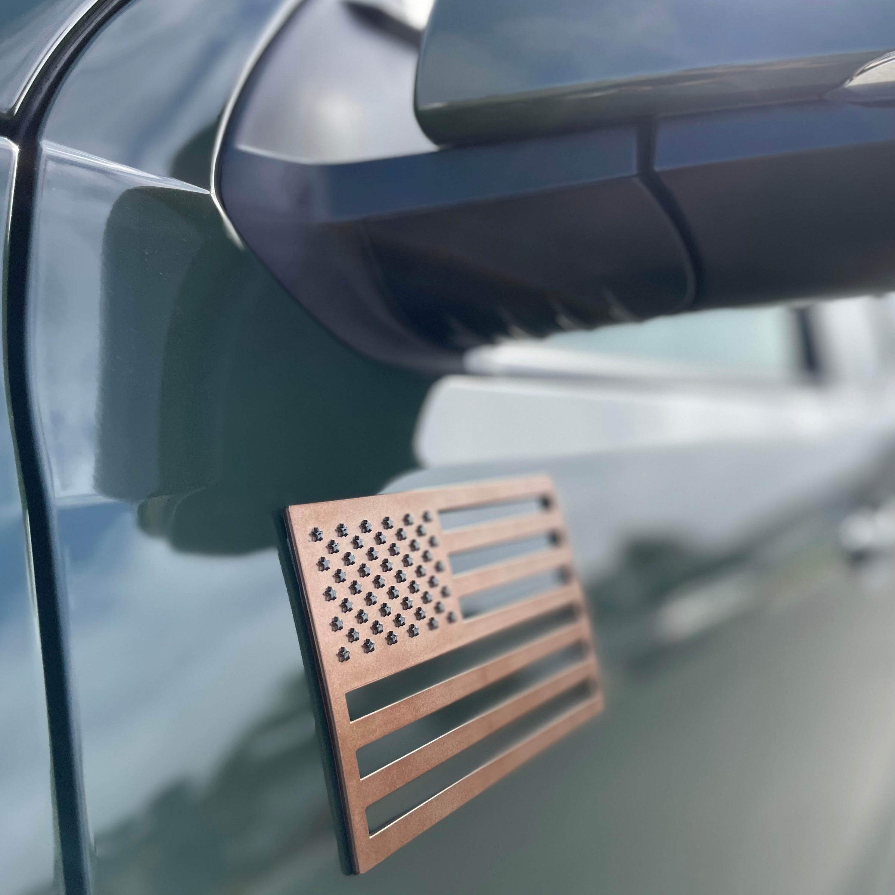USA 3M Adhesive-Backed American Flag - (Two-Pack)