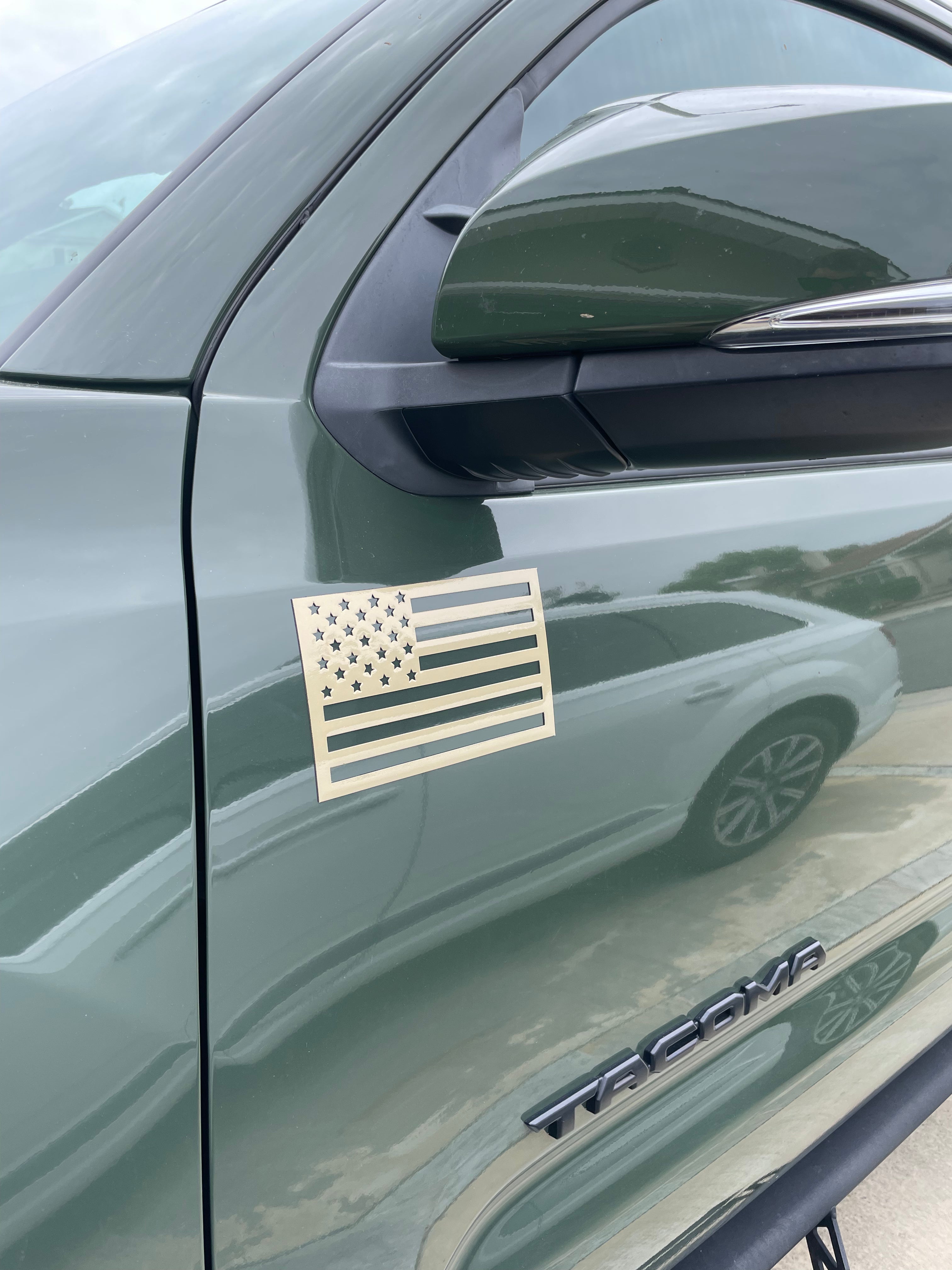 American Flag Magnet Set - Desert Tan/FDE