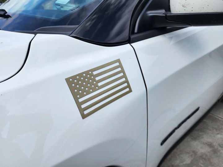 American Flag Magnet Set - Desert Tan/FDE