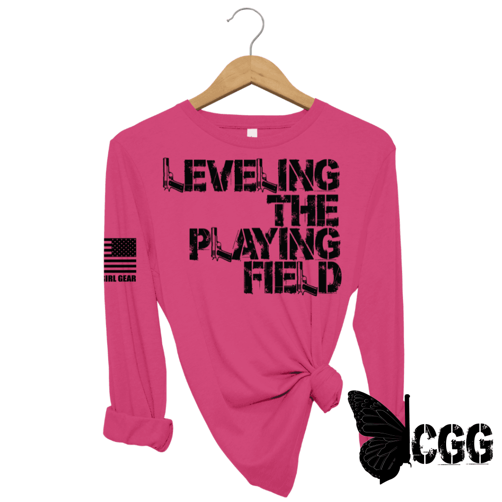 Women's "Leveling the Playing Field" Long Sleeve 2A T-shirt