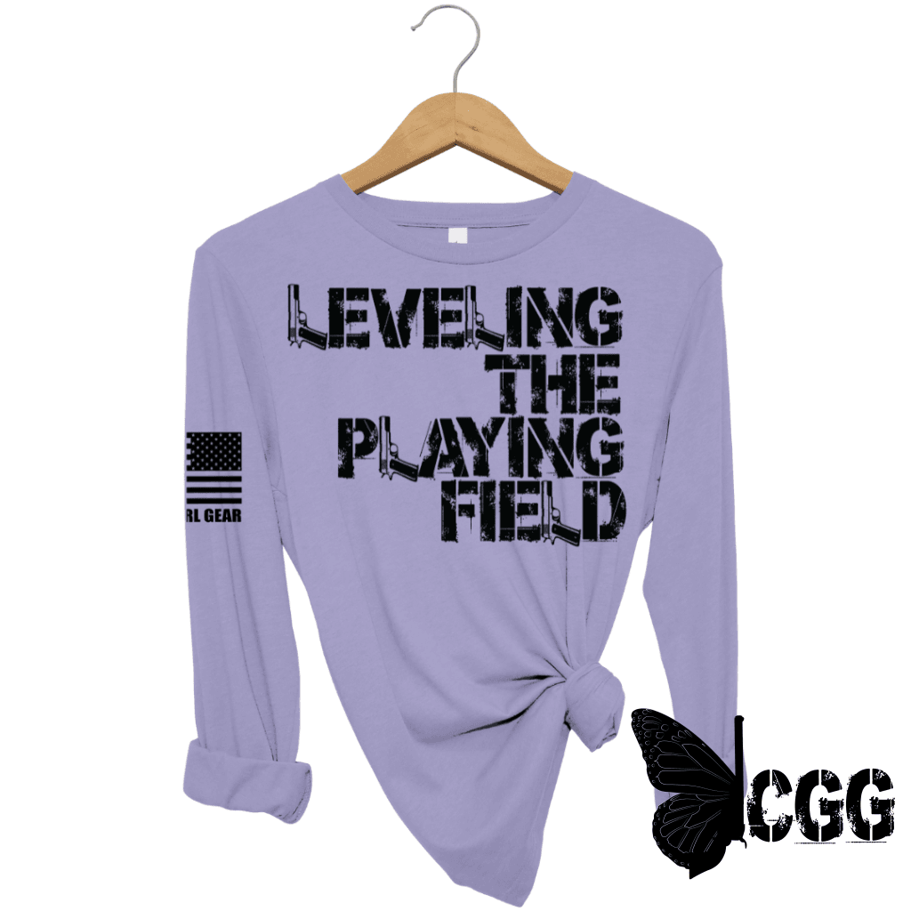 Women's "Leveling the Playing Field" Long Sleeve 2A T-shirt