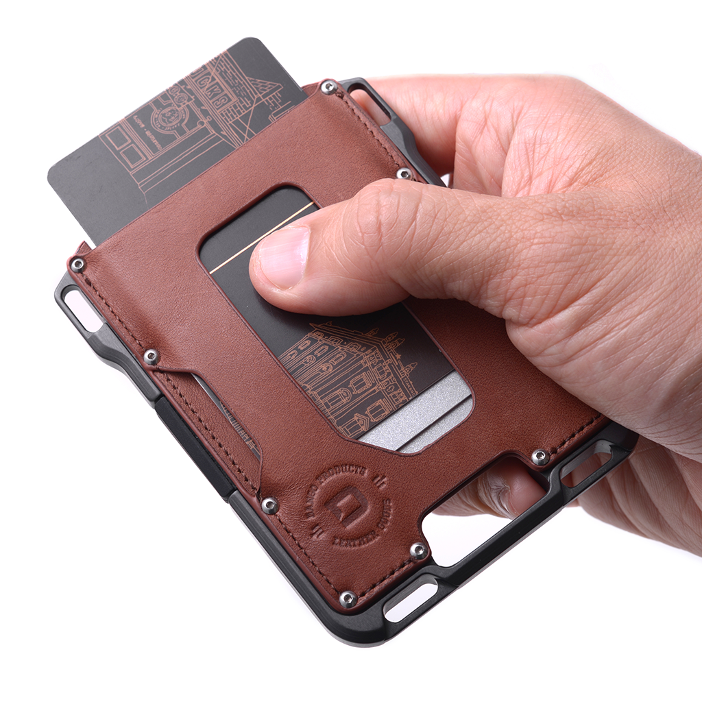 M1 Maverick Wallet - Single Pocket Leather