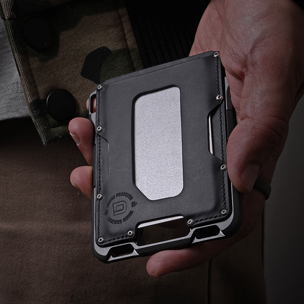 M1 Maverick Wallet - Single Pocket Leather