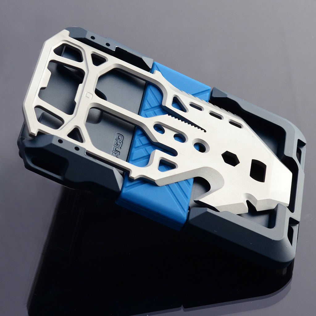 M1 Maverick™ Wallet - Spec-Ops - Single Pocket DTEX - Blue Line