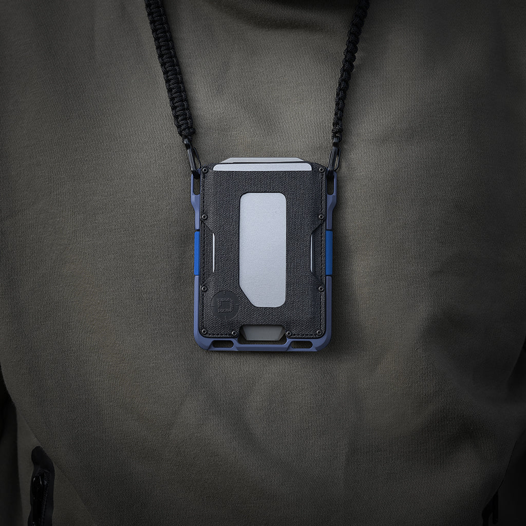 M1 Maverick™ Wallet - Spec-Ops - Single Pocket DTEX - Blue Line
