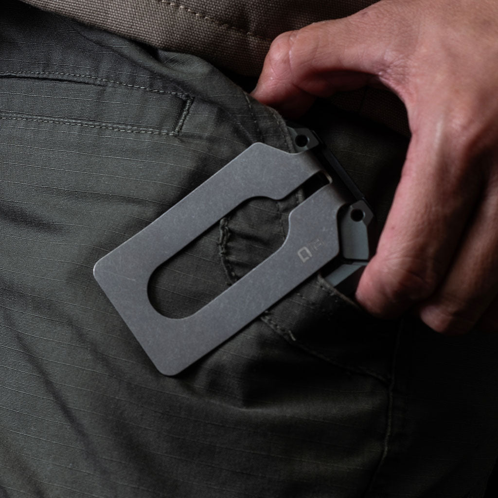 M4 Maverick Rail Wallet with Titanium Clip