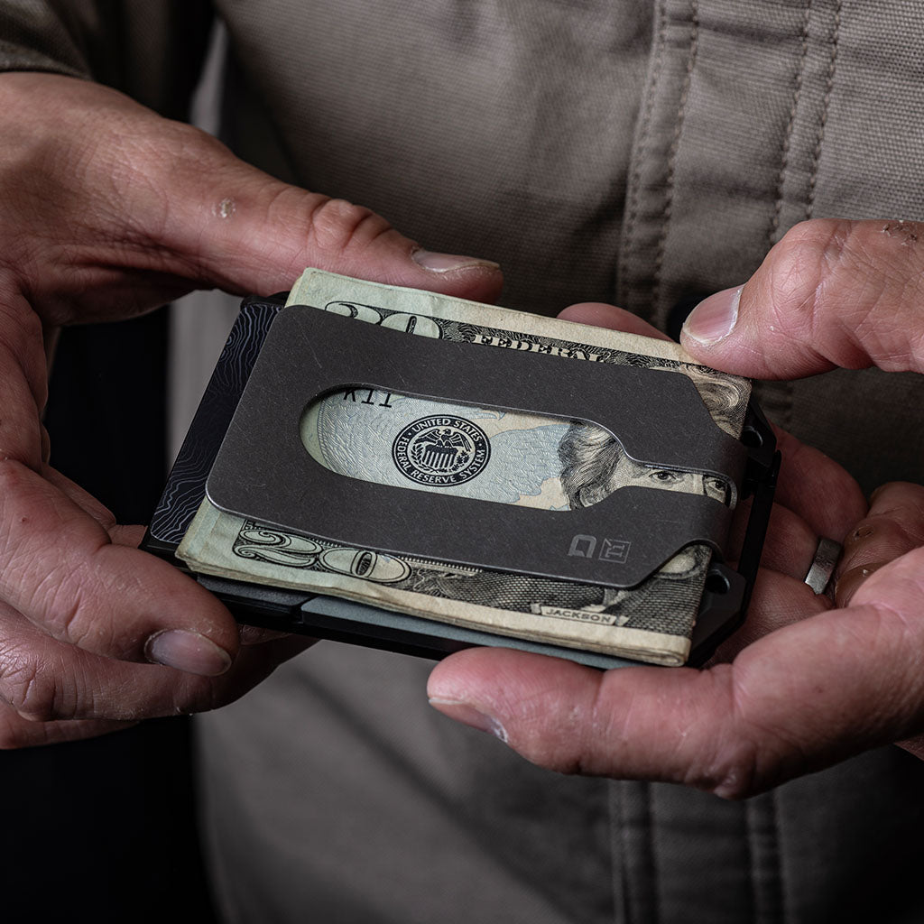 M4 Maverick Rail Wallet with Titanium Clip
