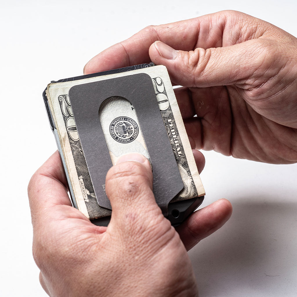 M4 Maverick Rail Wallet with Titanium Clip