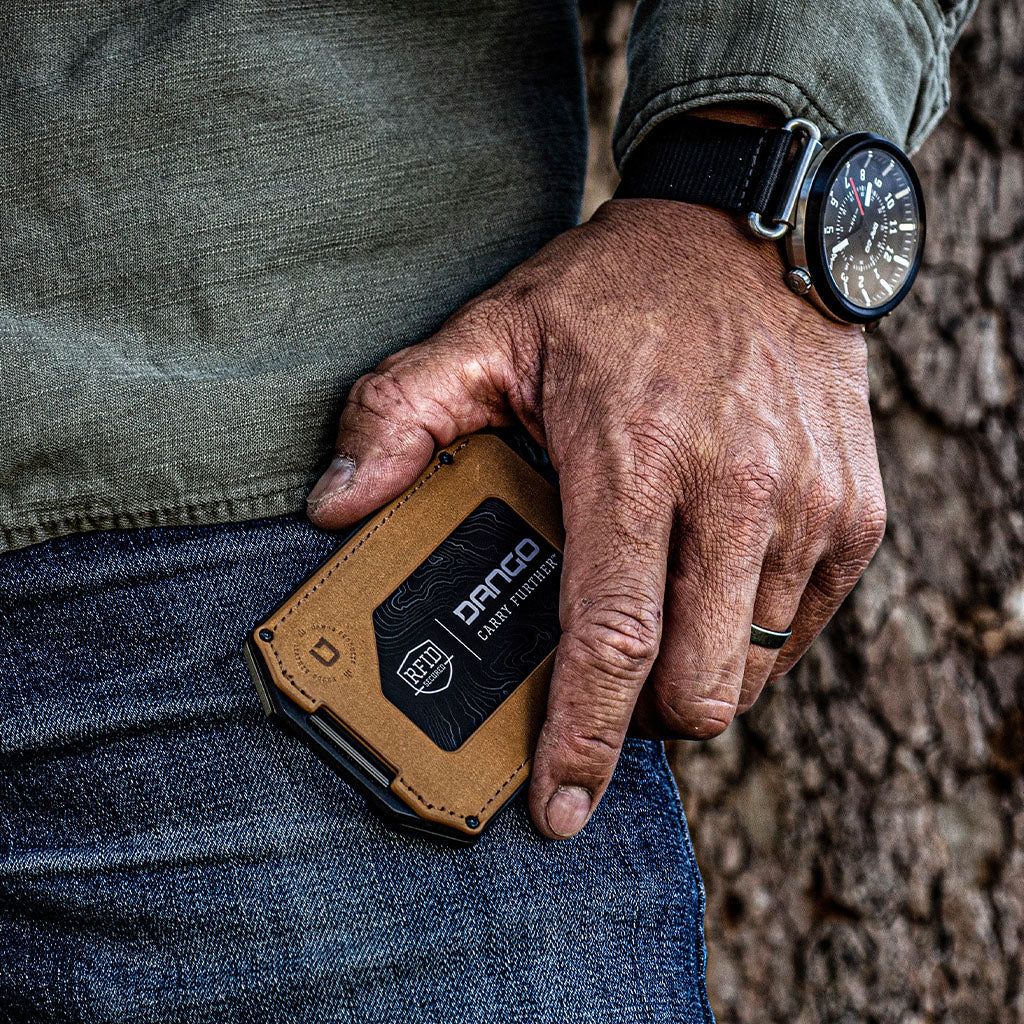 M4 Maverick Rail Wallet with Titanium Clip