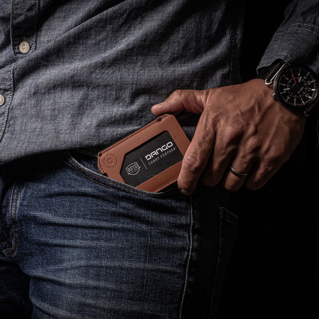 M4 Maverick Rail Wallet with Titanium Clip