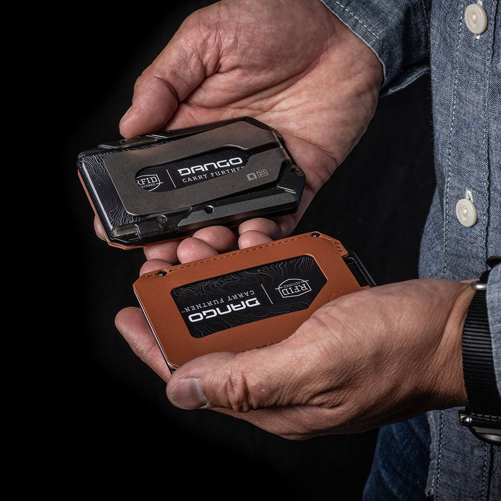 M4 Maverick Rail Wallet with Titanium Clip