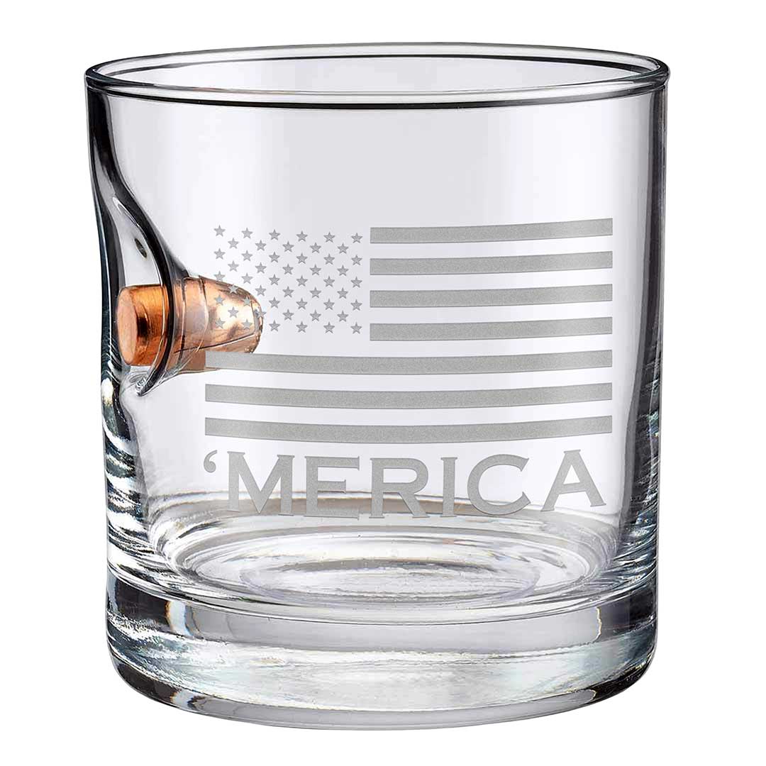 'Merica Rocks Glass - 11 oz