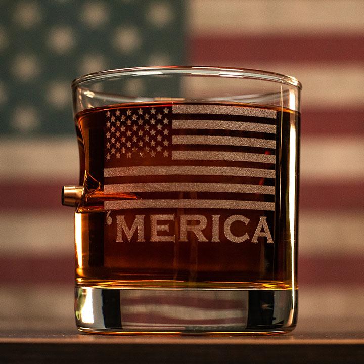 'Merica Rocks Glass - 11 oz