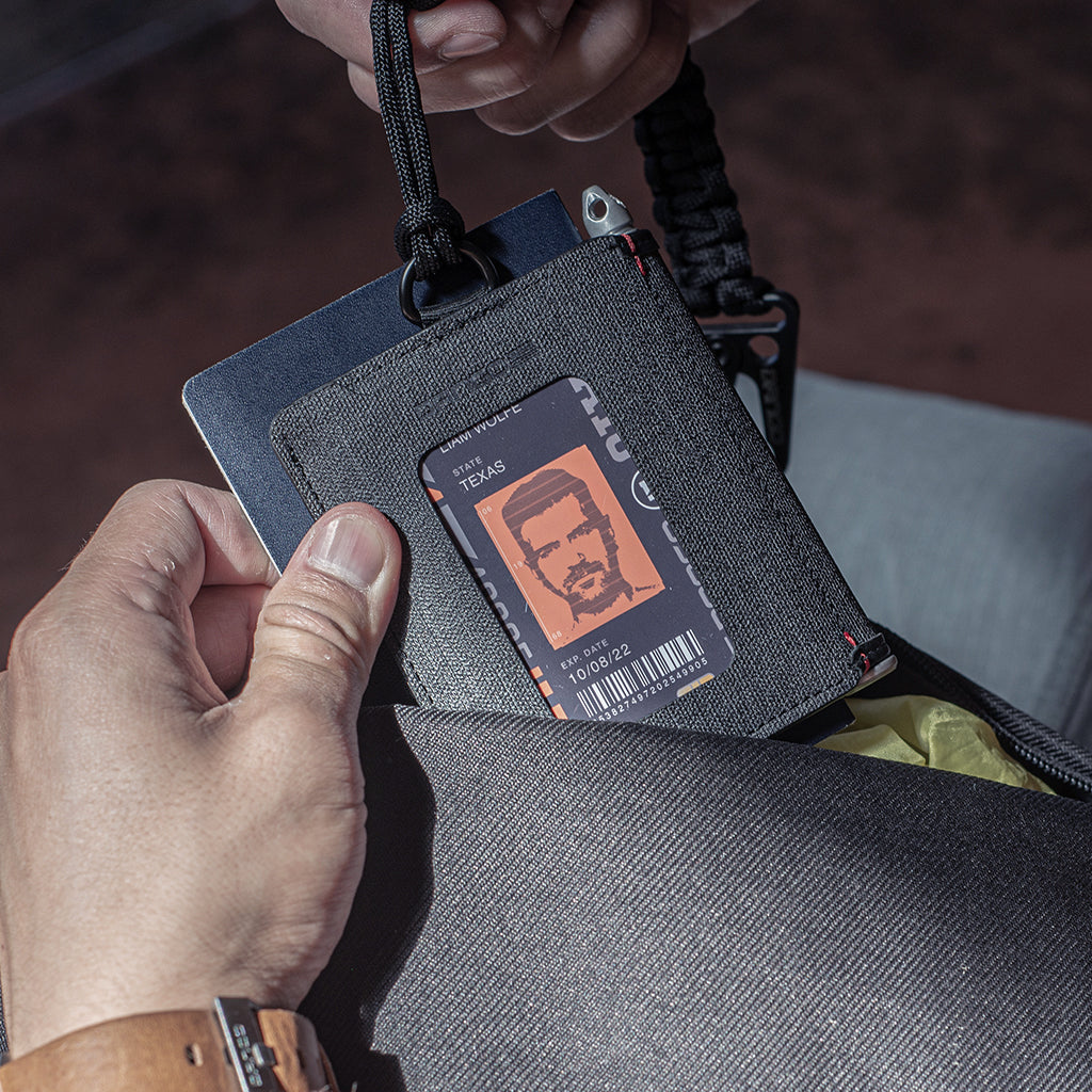 P01 Pioneer Travel Wallet with Pen & Notebook