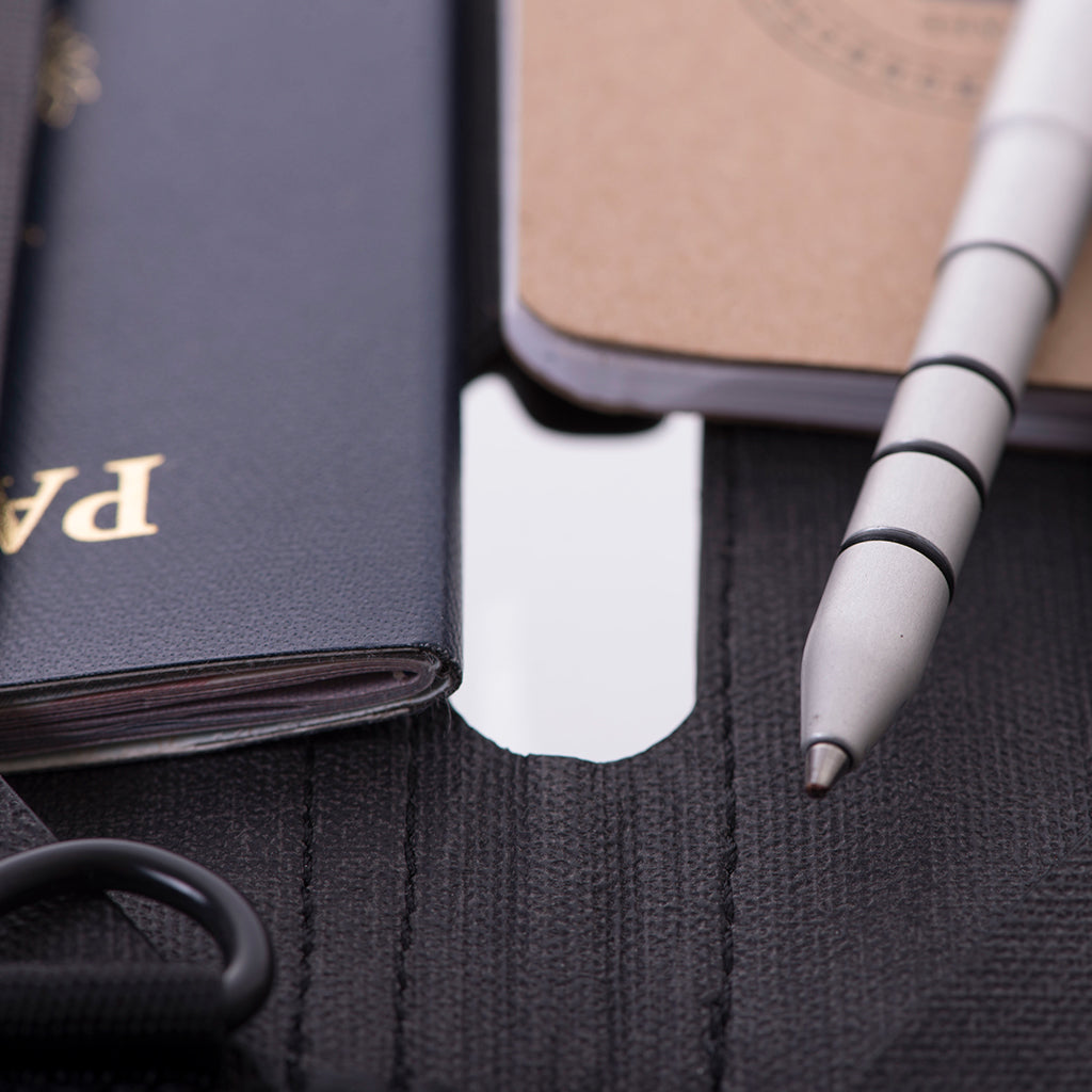 P02 Pioneer™ Travel Wallet With Pen & Notebook