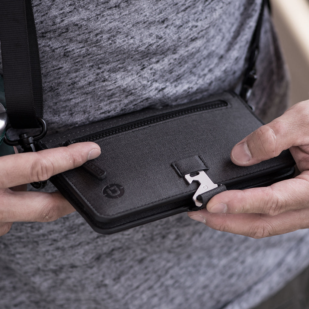 P02 Pioneer™ Travel Wallet With Pen & Notebook