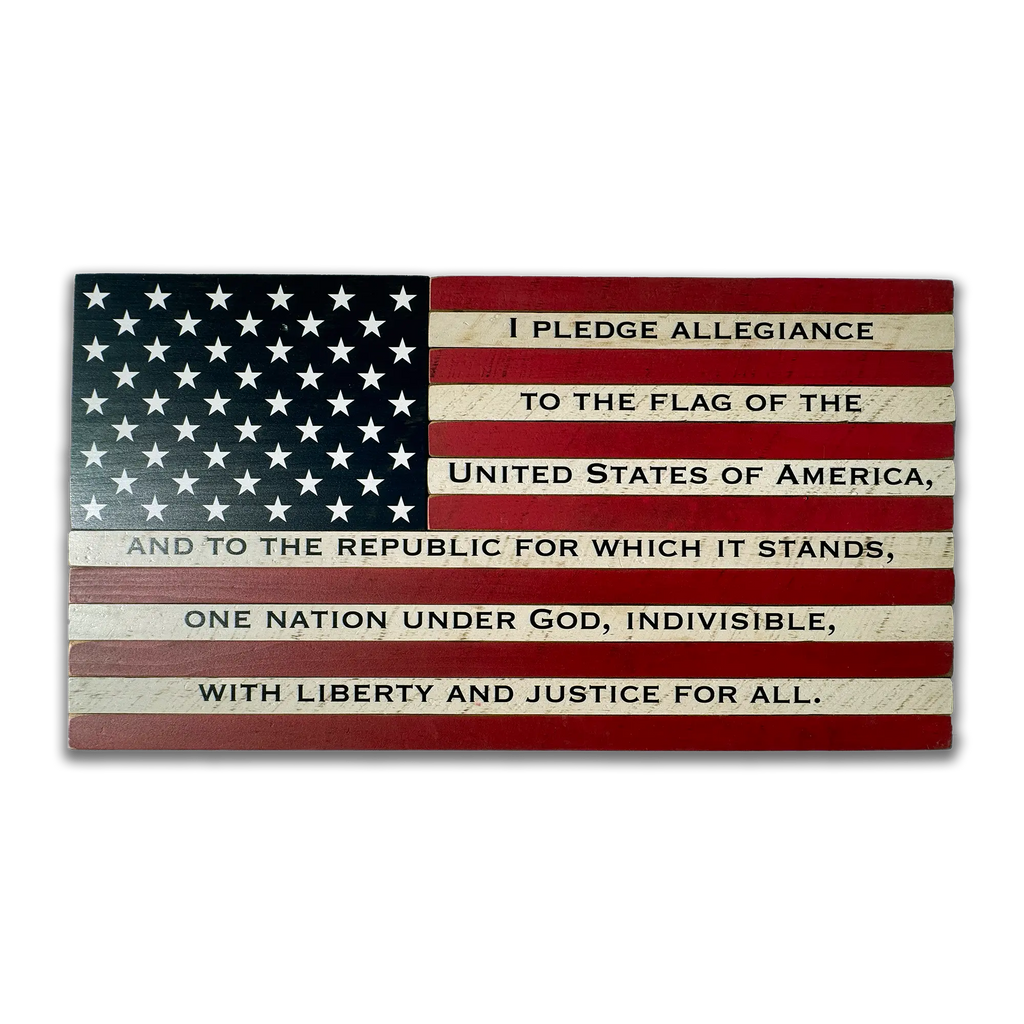 Pledge of Allegiance American Flag