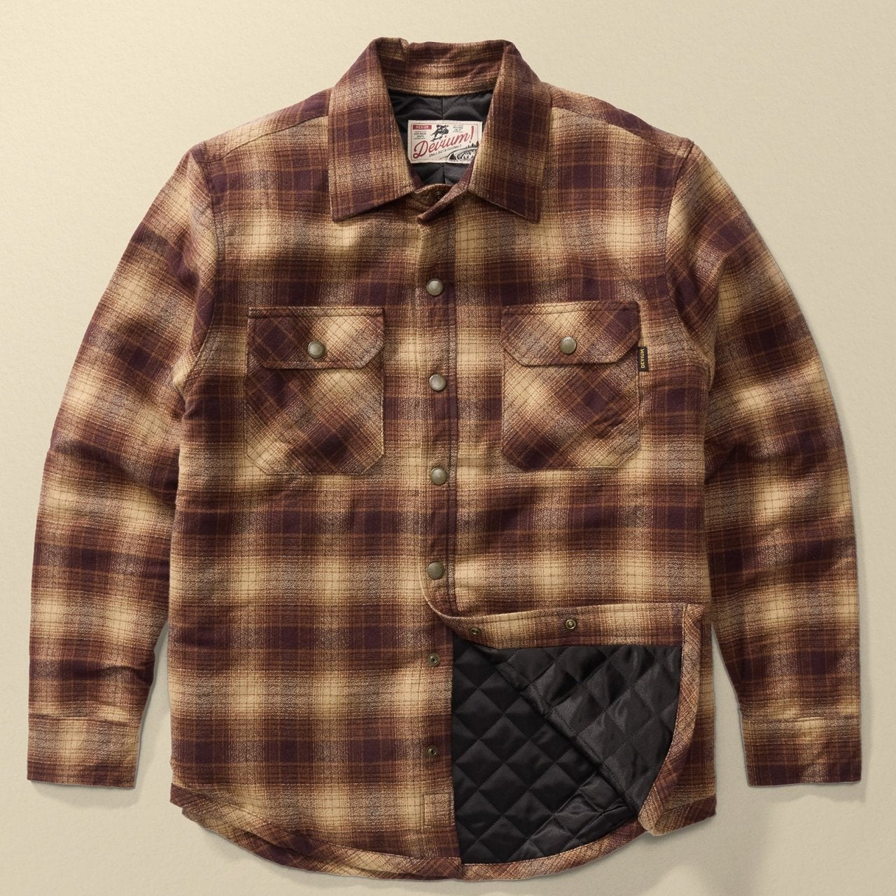 Stampede Quilt Lined Flannel Jacket