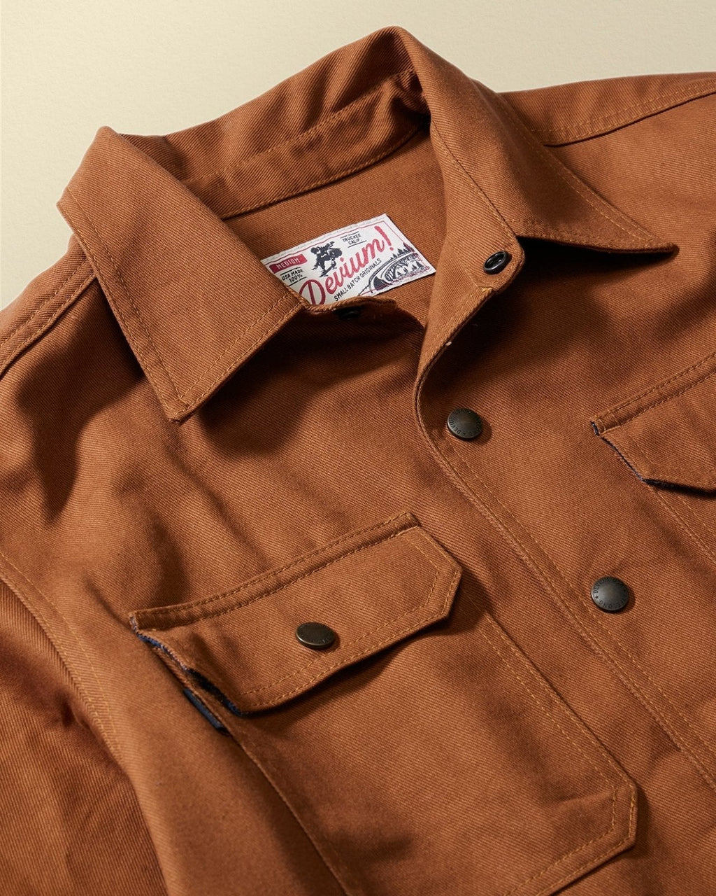 Royale Limited Edition Flannel-Lined Denim Jacket