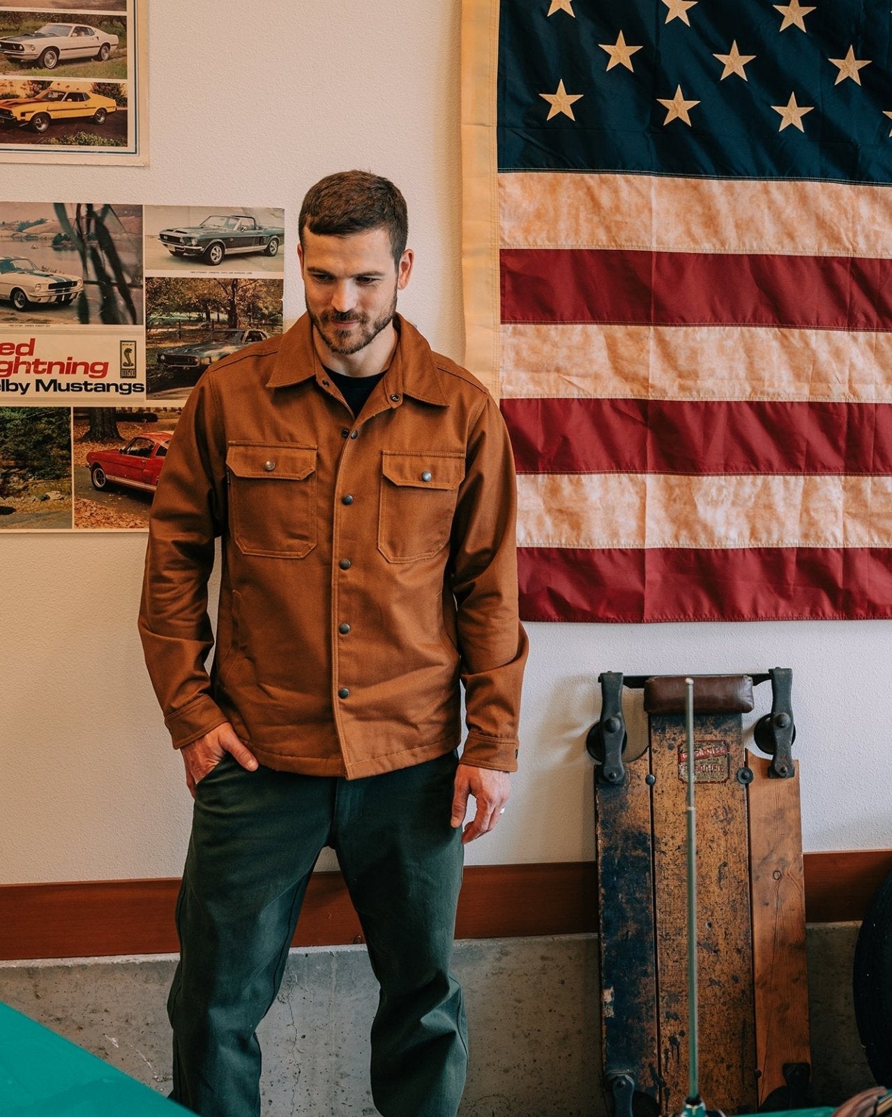 Royale Limited Edition Flannel-Lined Denim Jacket