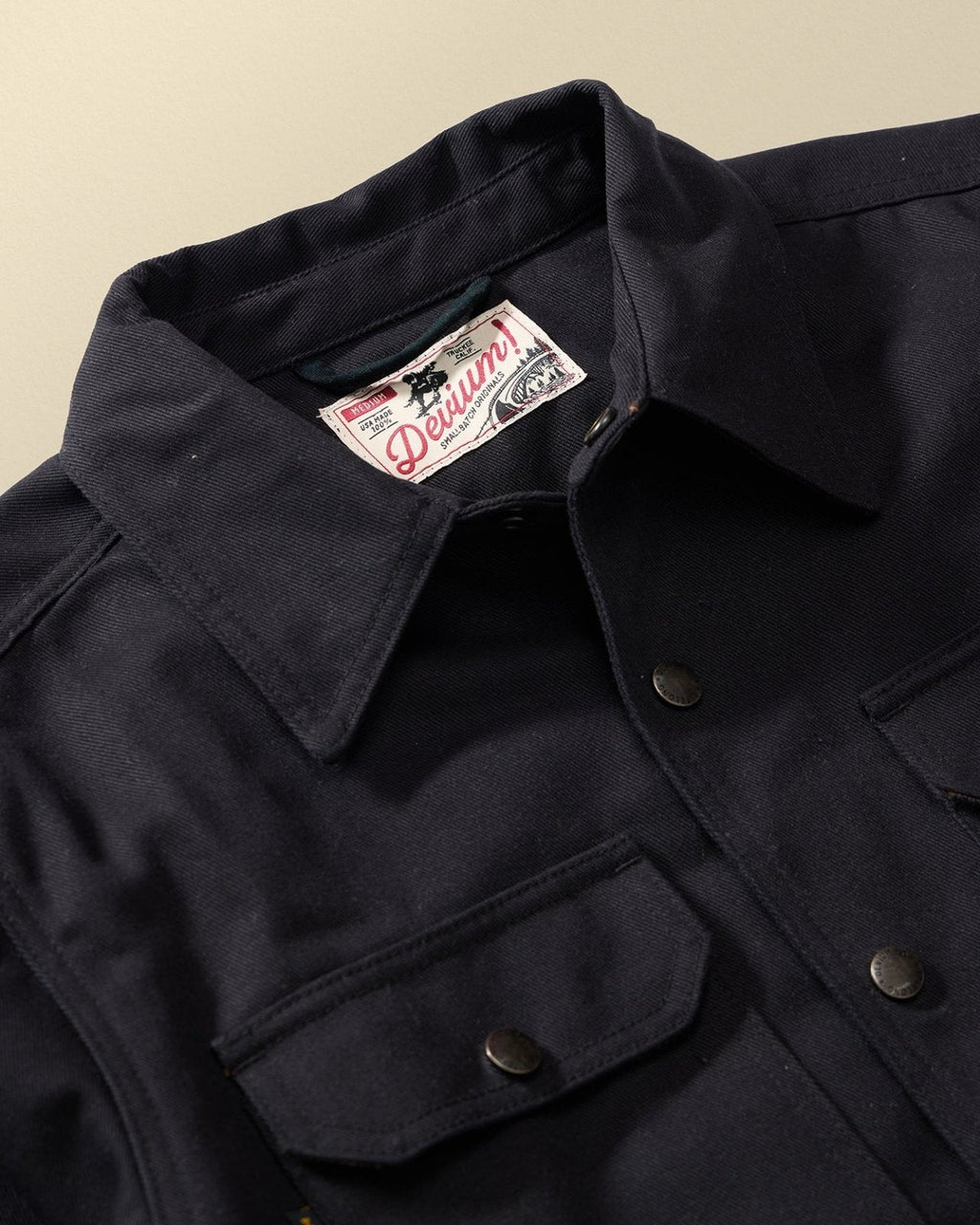 Royale Limited Edition Flannel-Lined Denim Jacket