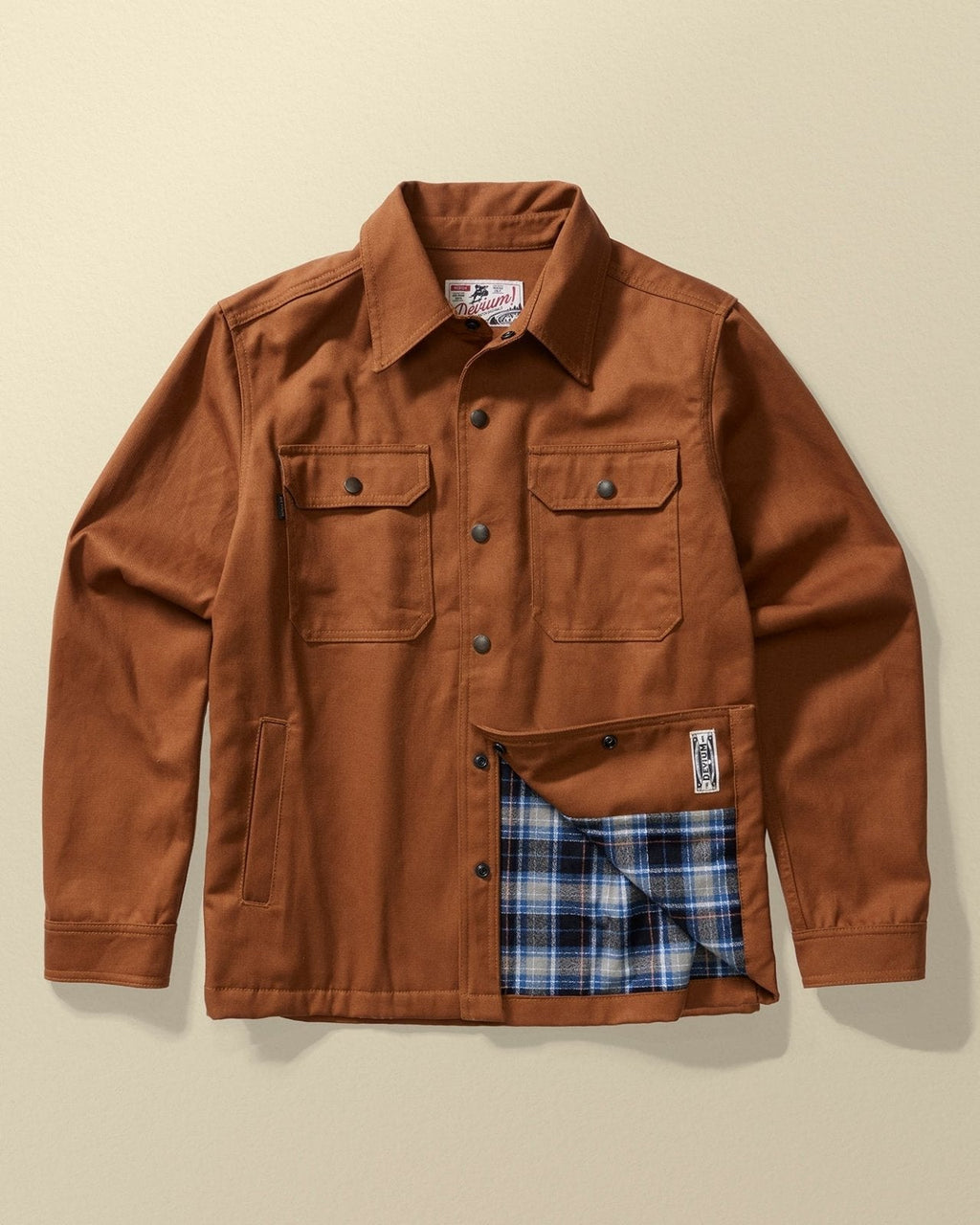 Royale Limited Edition Flannel-Lined Denim Jacket