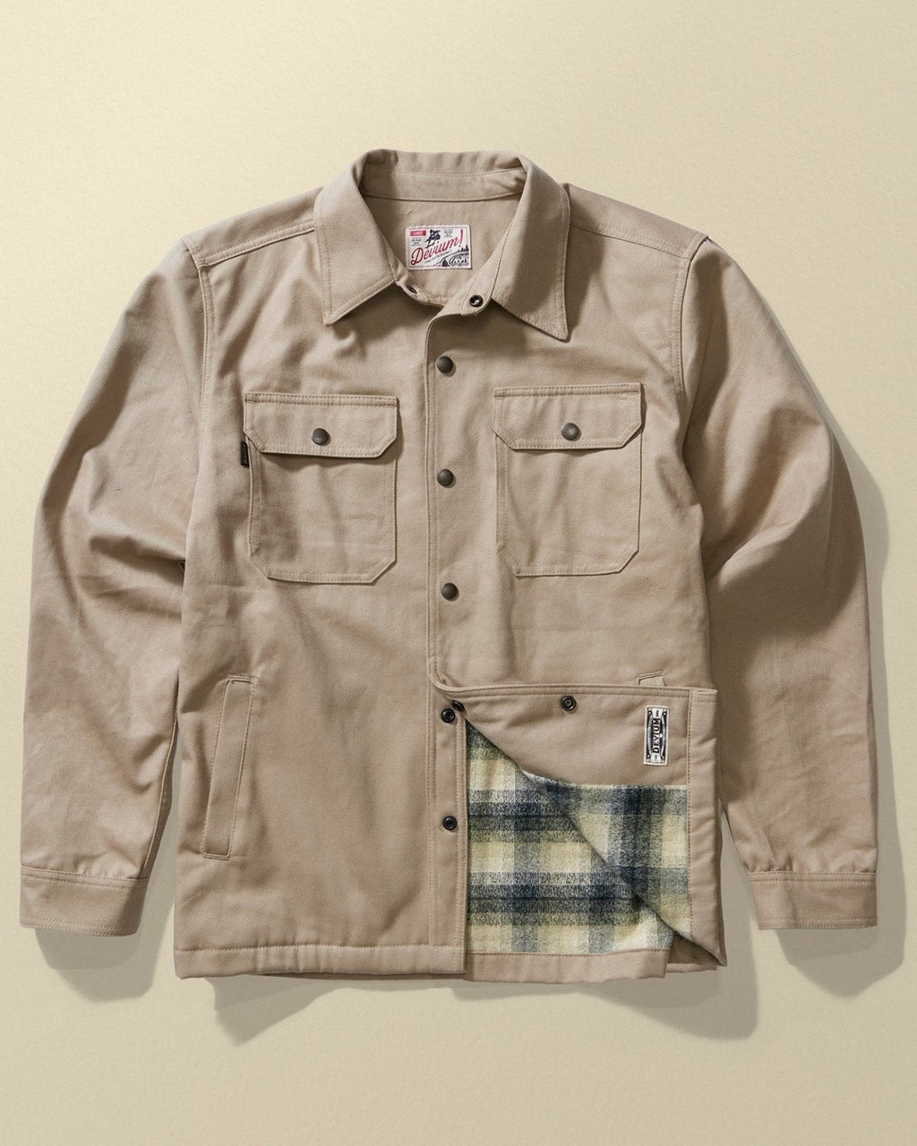 Royale Limited Edition Flannel-Lined Denim Jacket