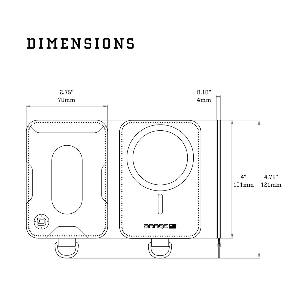 S1 Stealth™ MagSafe Phone Wallet