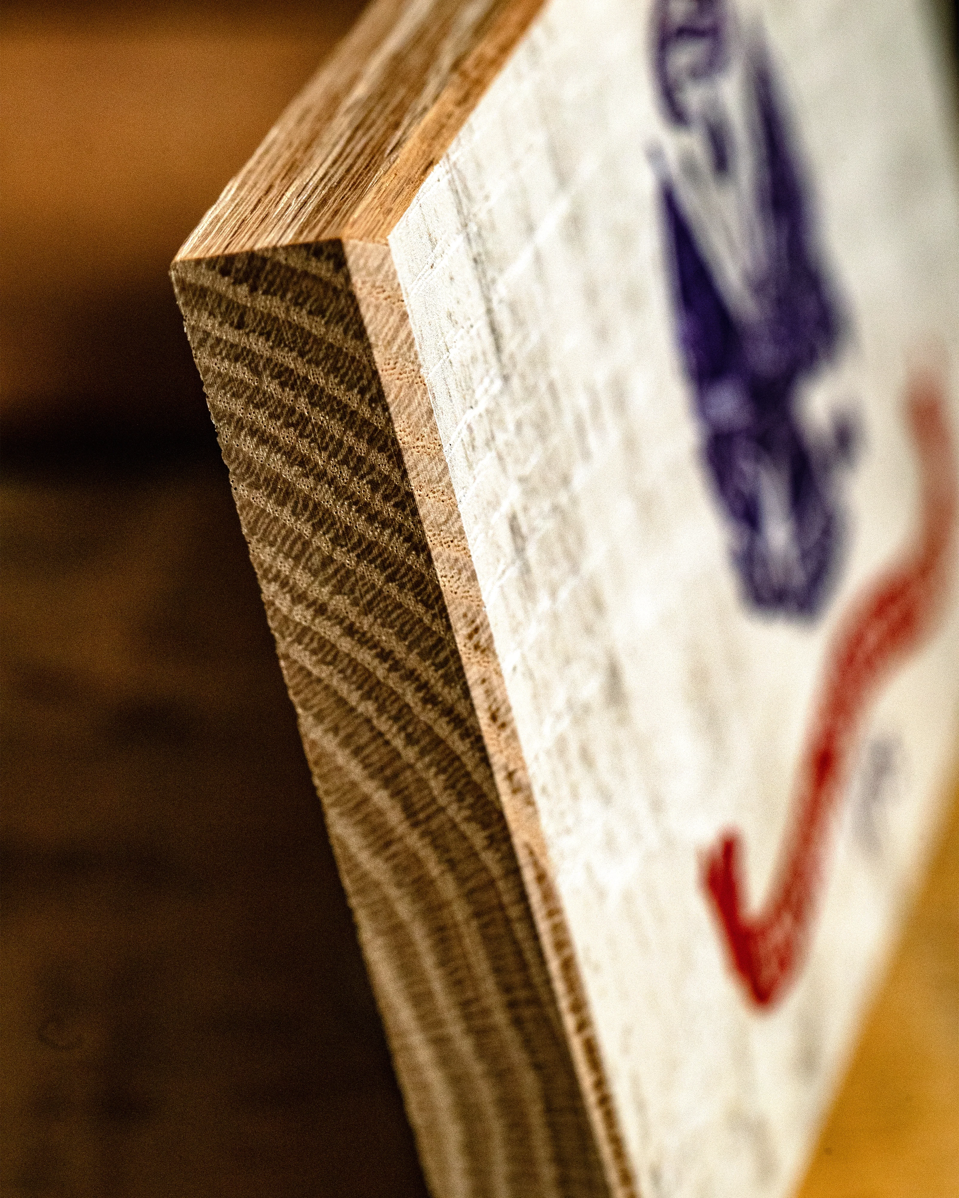 Army Wooden Desk Flag