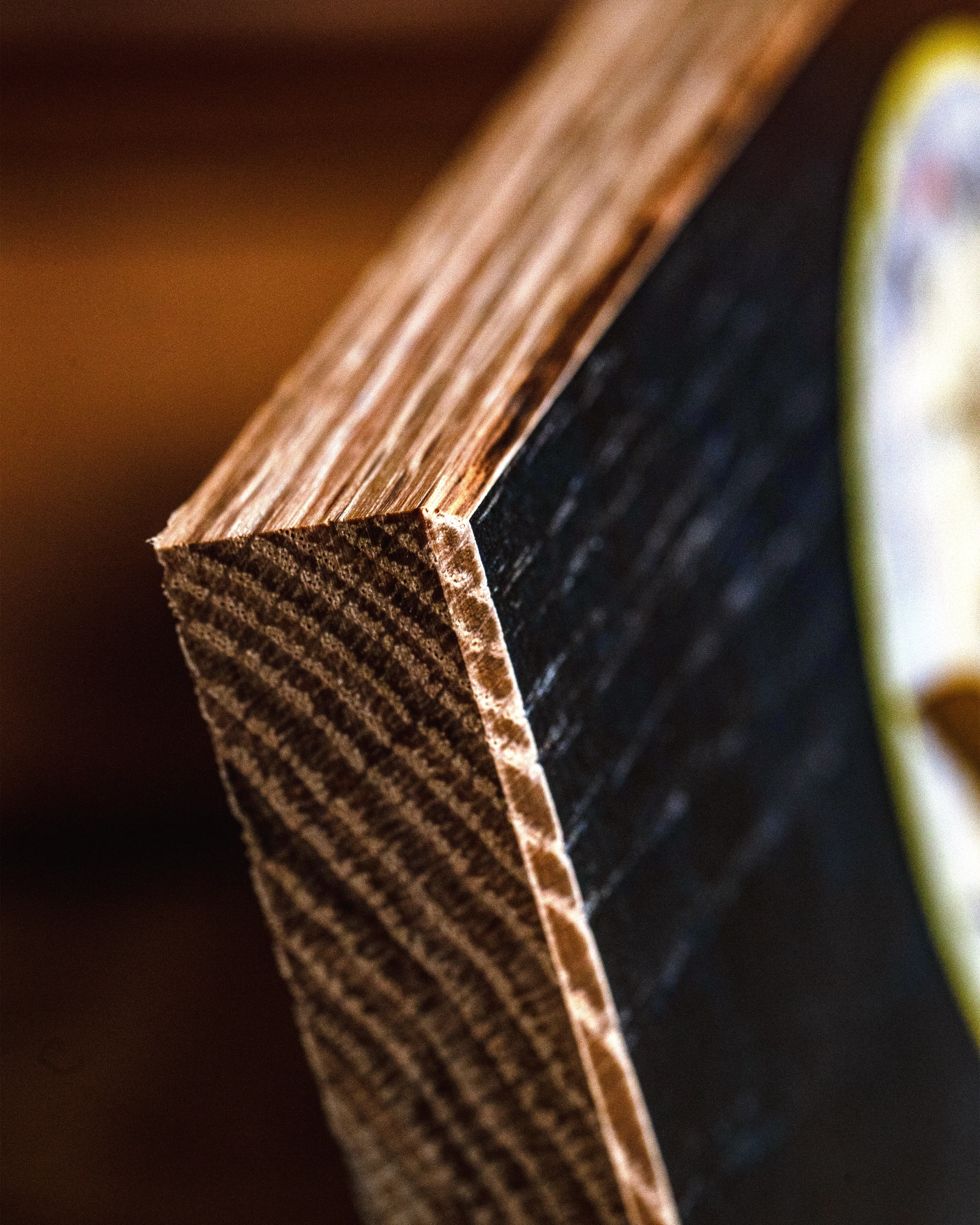Navy Wooden Desk Flag