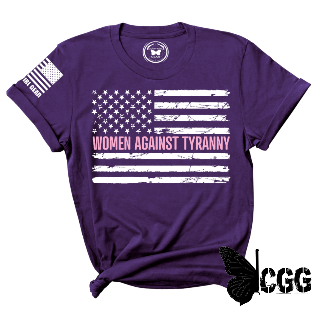Women's "Women Against Tyranny" Patriotic T-shirt