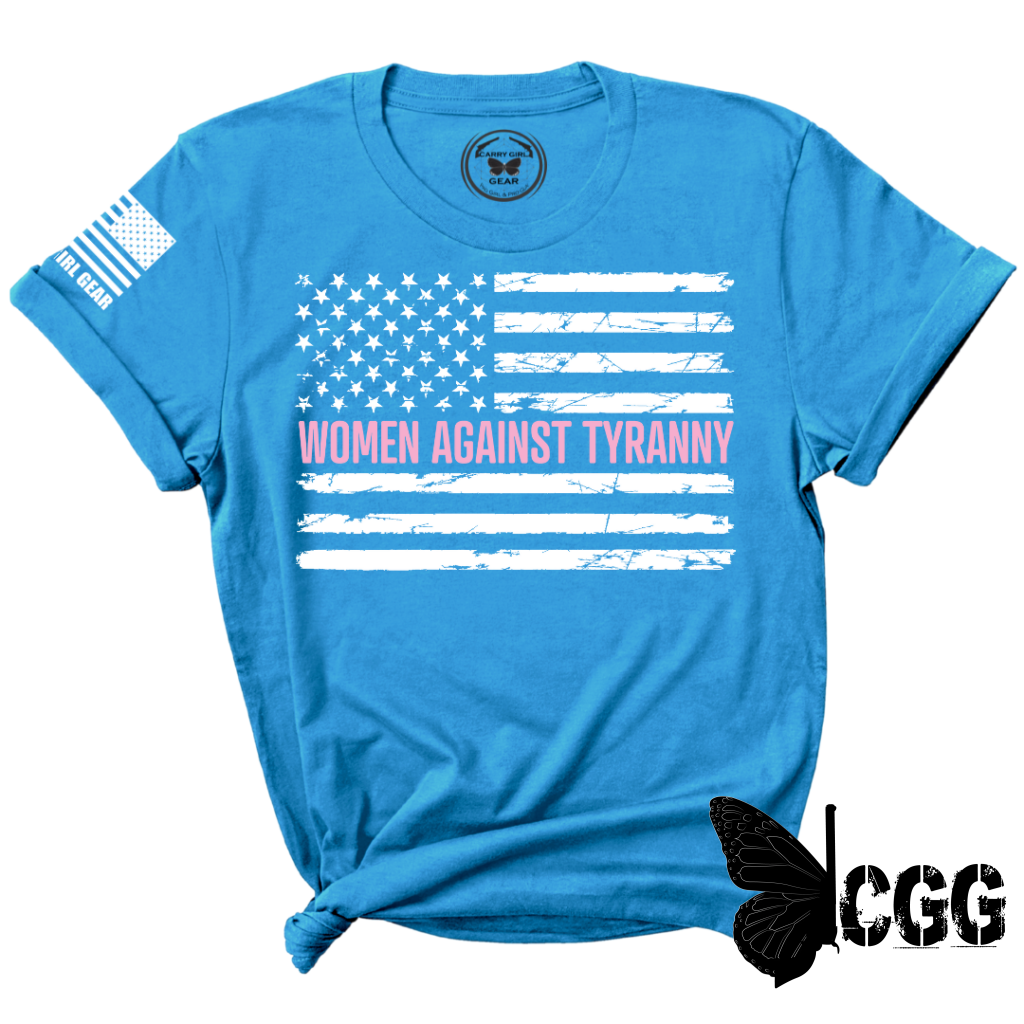 Women's "Women Against Tyranny" Patriotic T-shirt