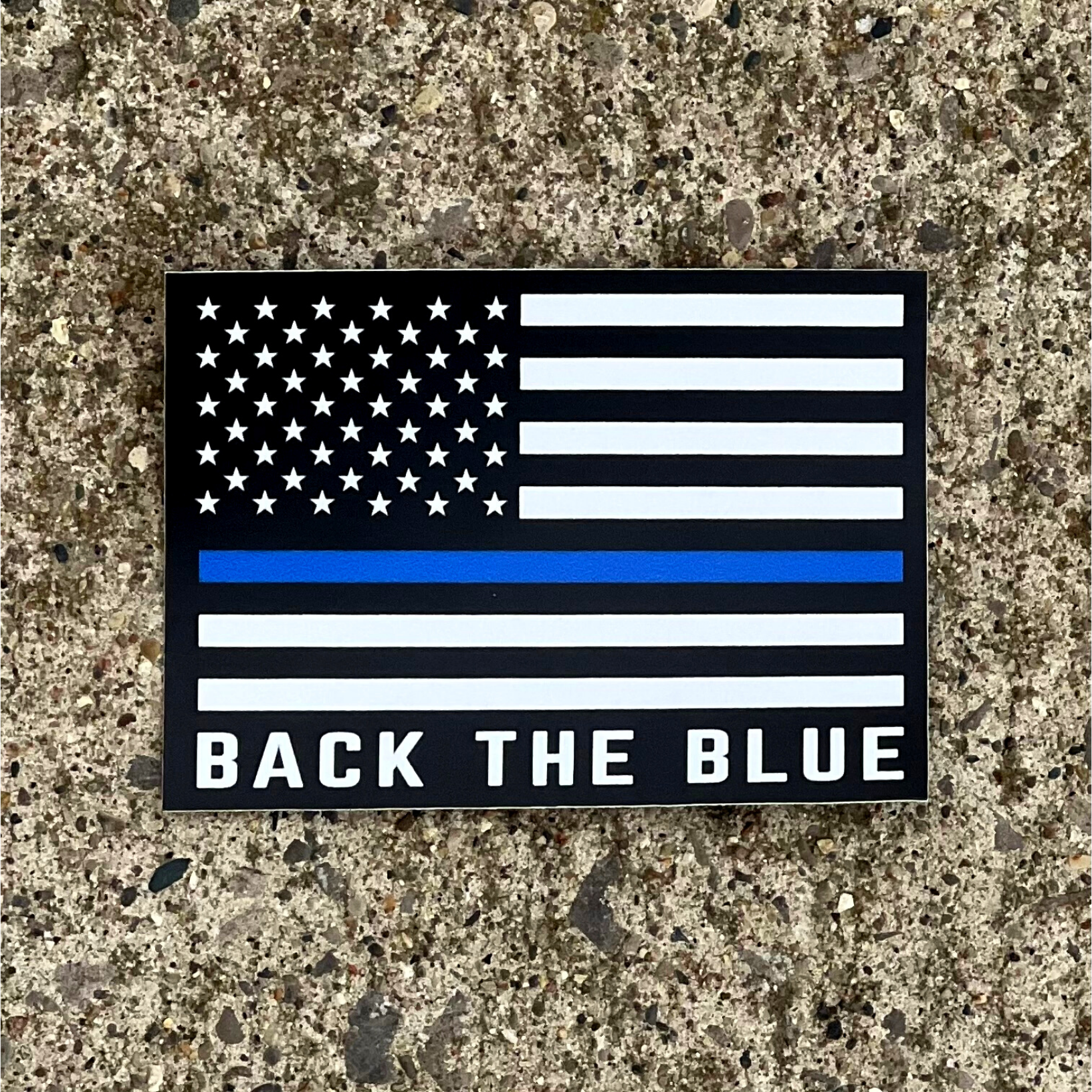 Back the Blue Sticker