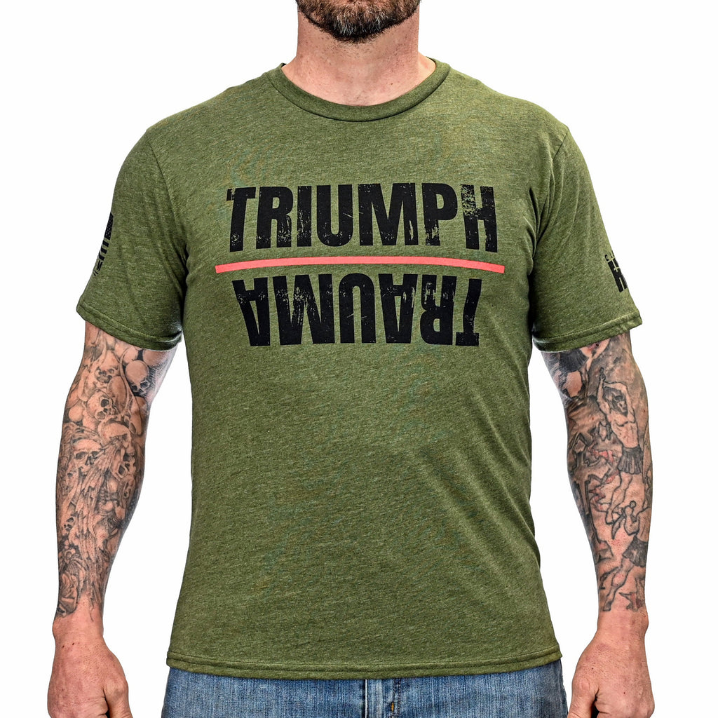 Cleared Hot "Triumph Over Trauma" T-shirt