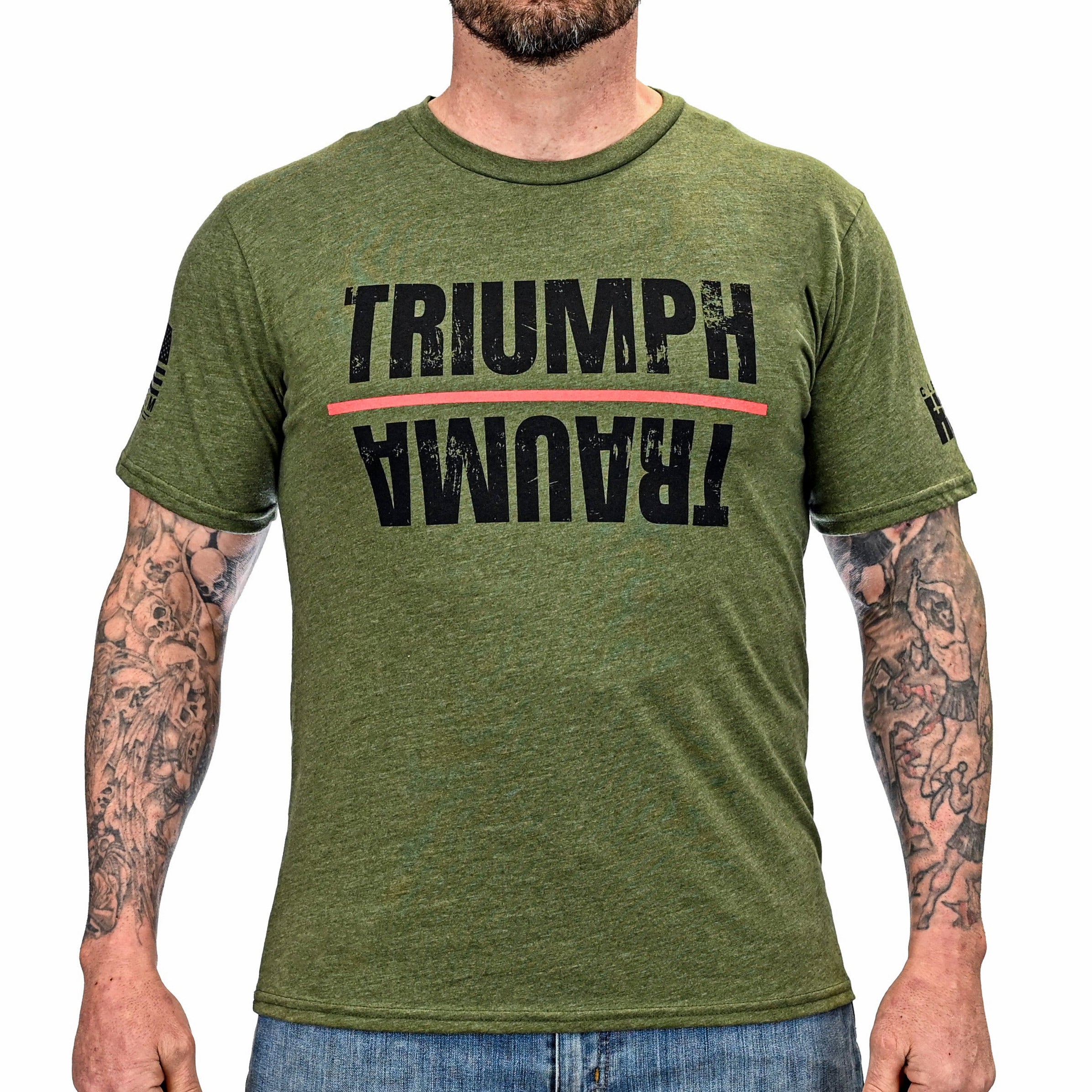 Cleared Hot "Triumph Over Trauma" T-shirt