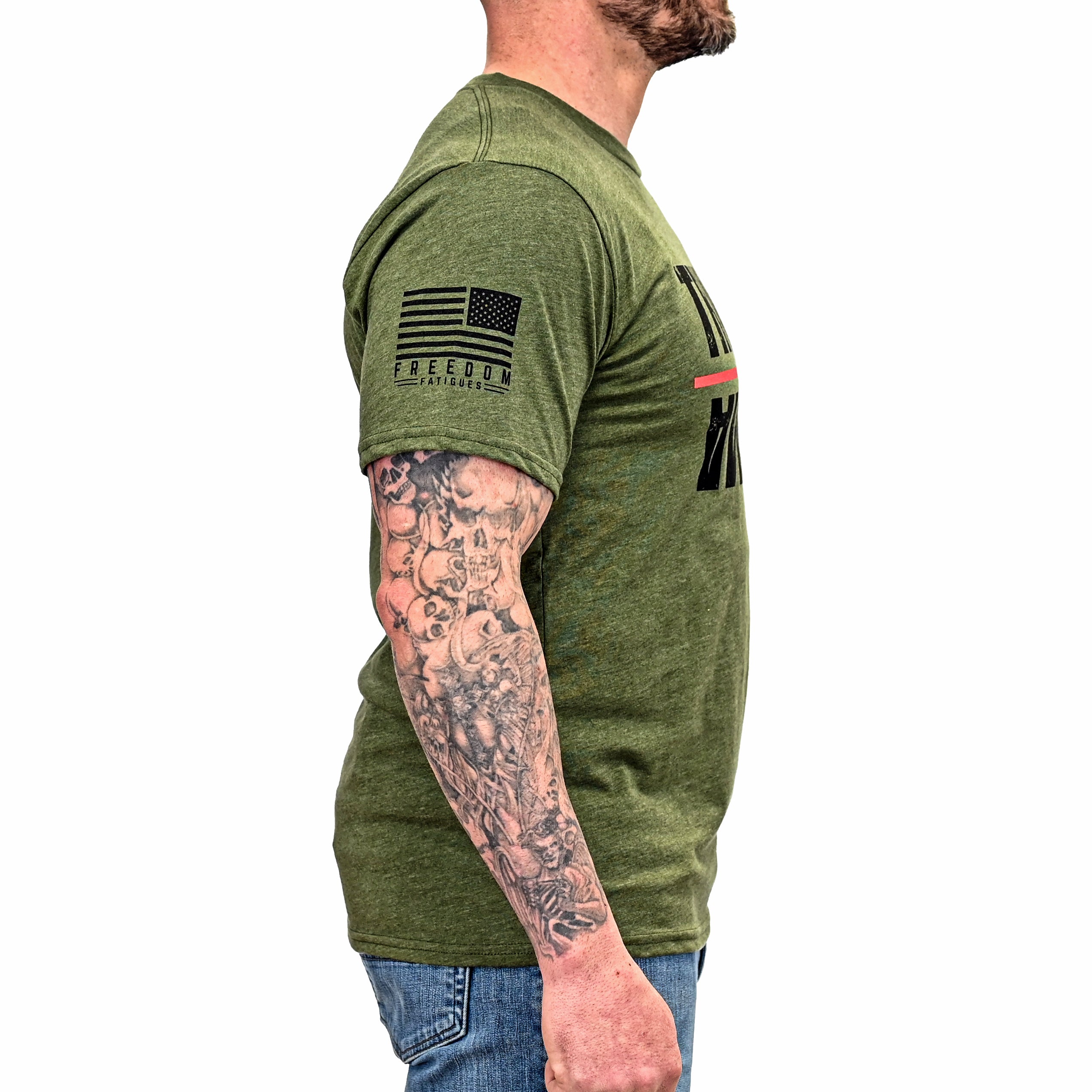 Cleared Hot "Triumph Over Trauma" T-shirt for Sale