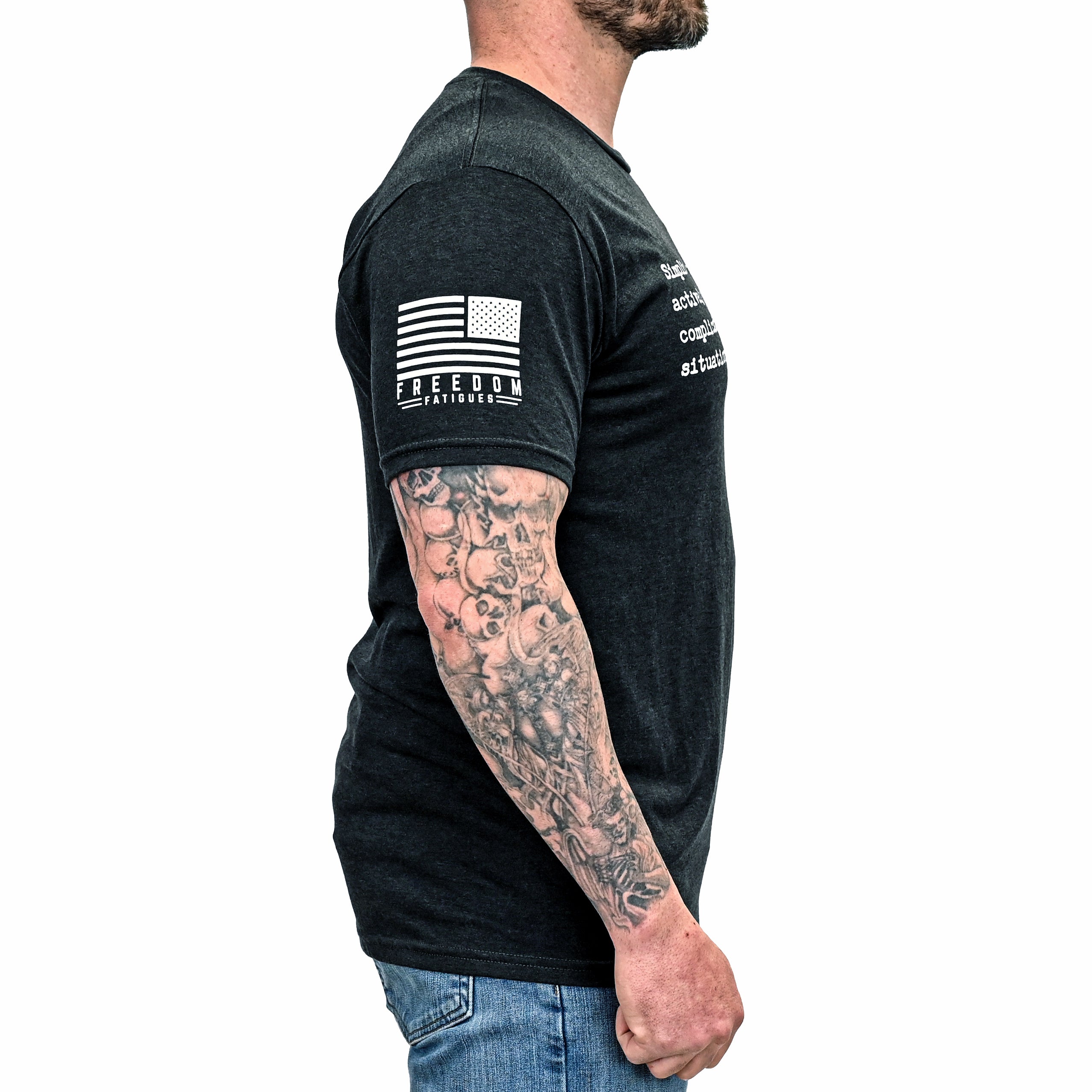 Men's Black Cleared Hot "Simplicate Defined" T-shirt