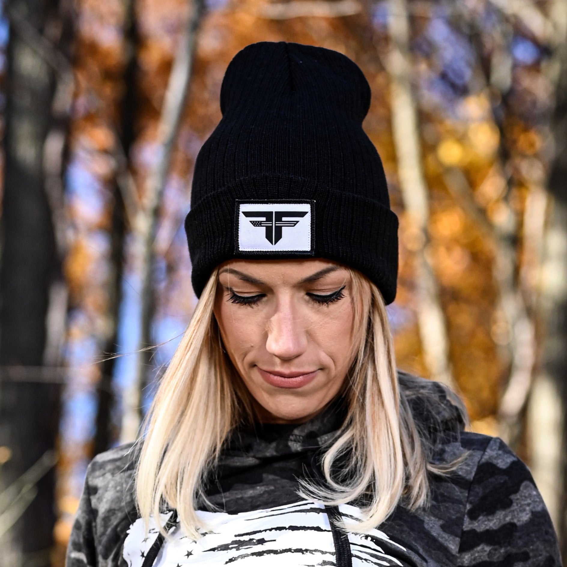 Freedom Fatigues Cuffed Beanie (Jet Black)