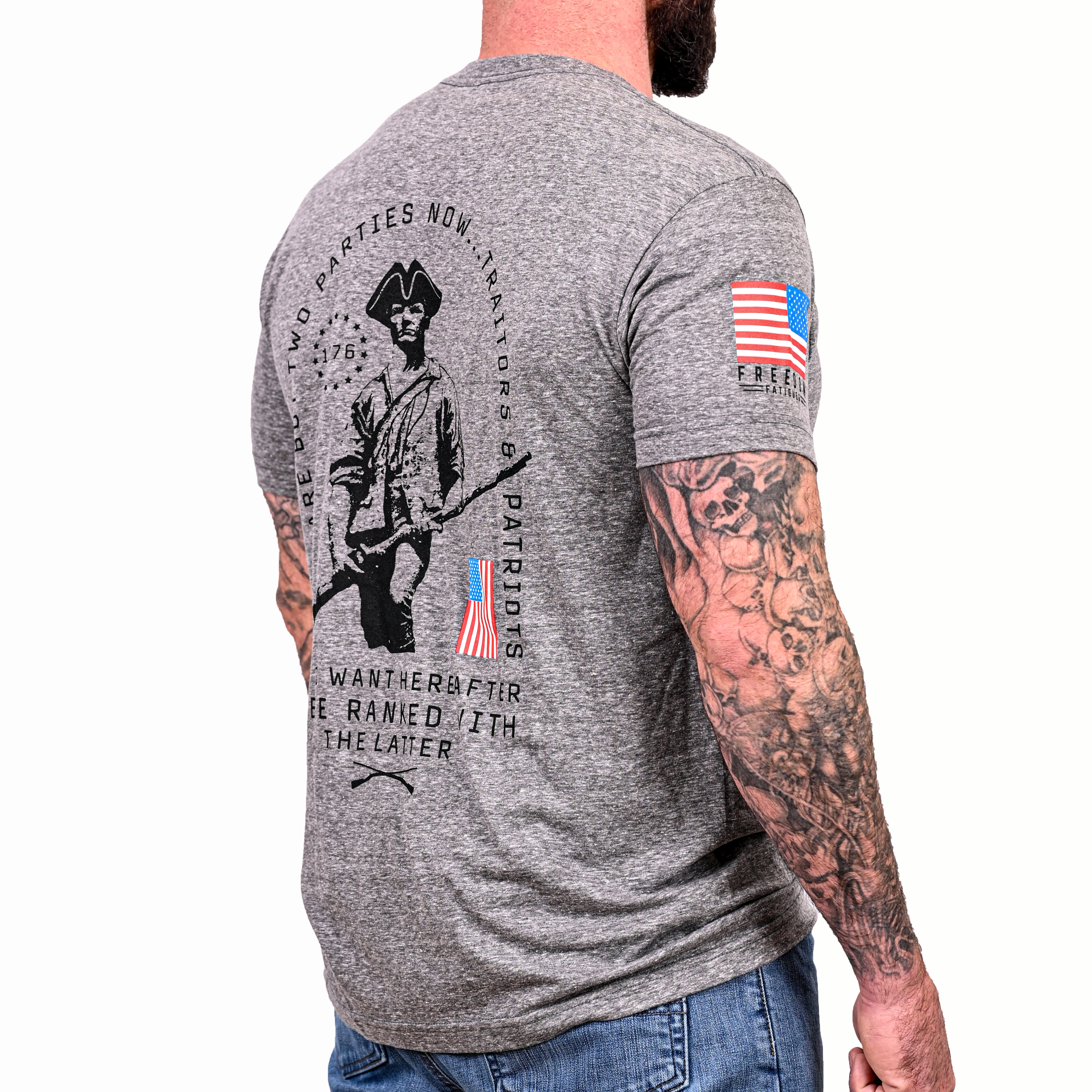 Men's Traitors Patriots T-Shirt