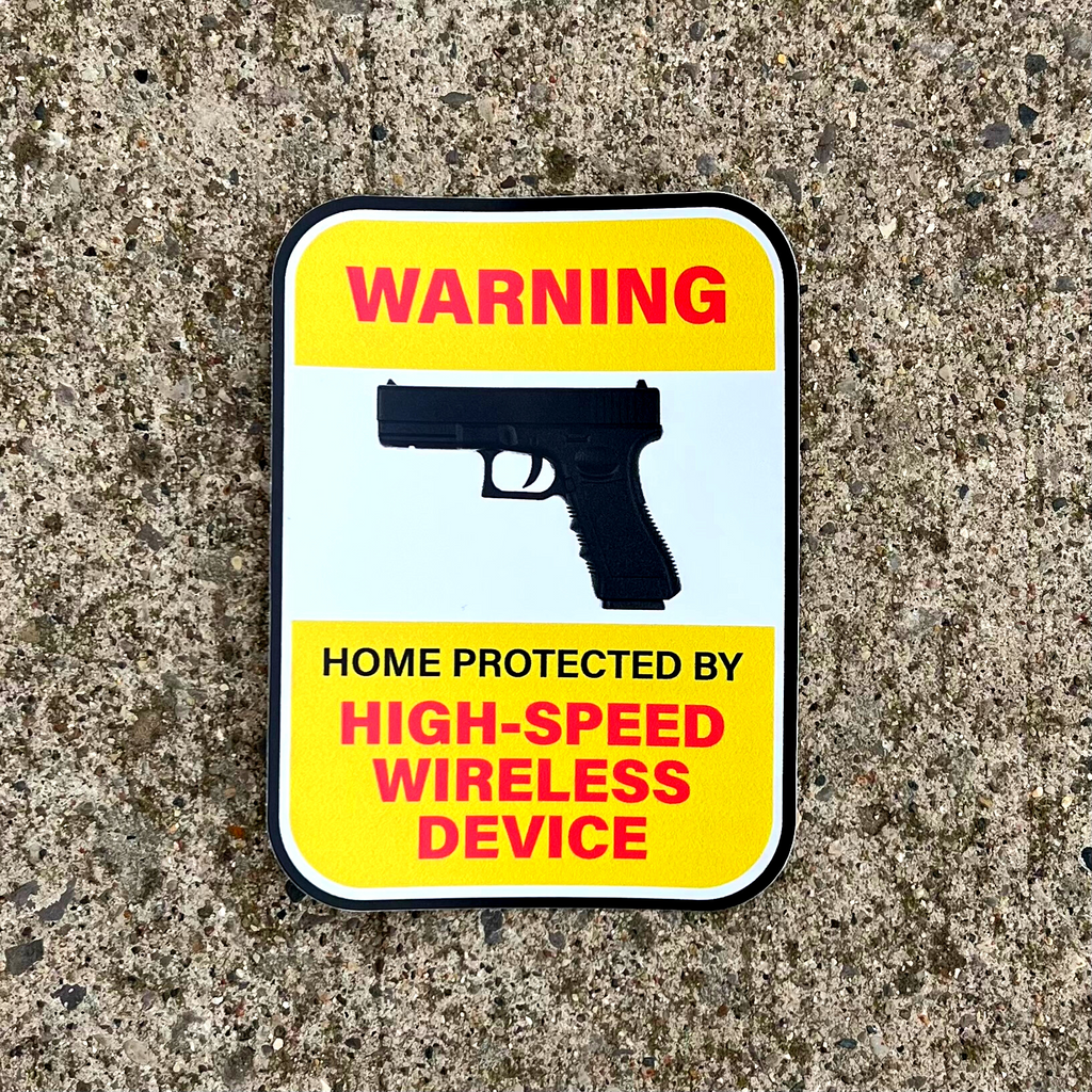 Ex Simple Device Sticker High-Speed Wireless Device Sticker - Freedom Fatigues