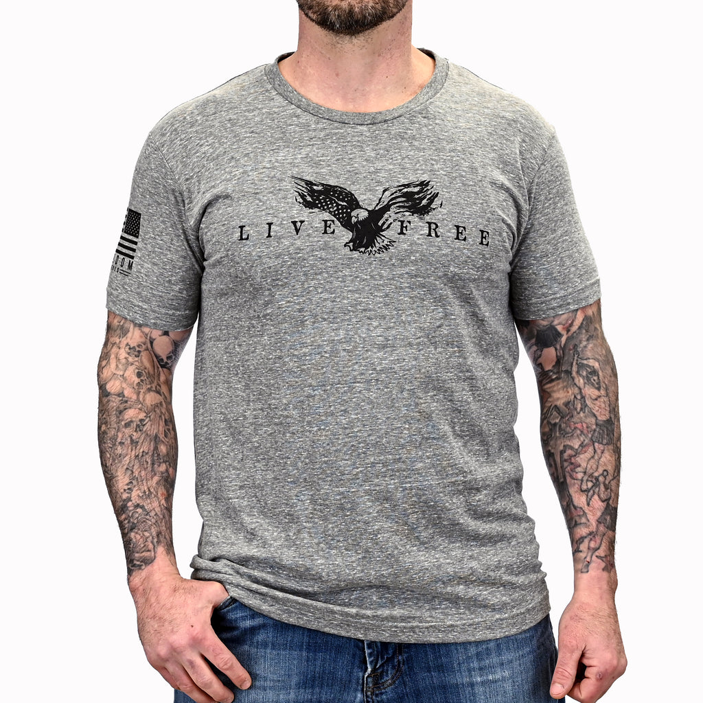 Men's Live Free Patriotic T-Shirt